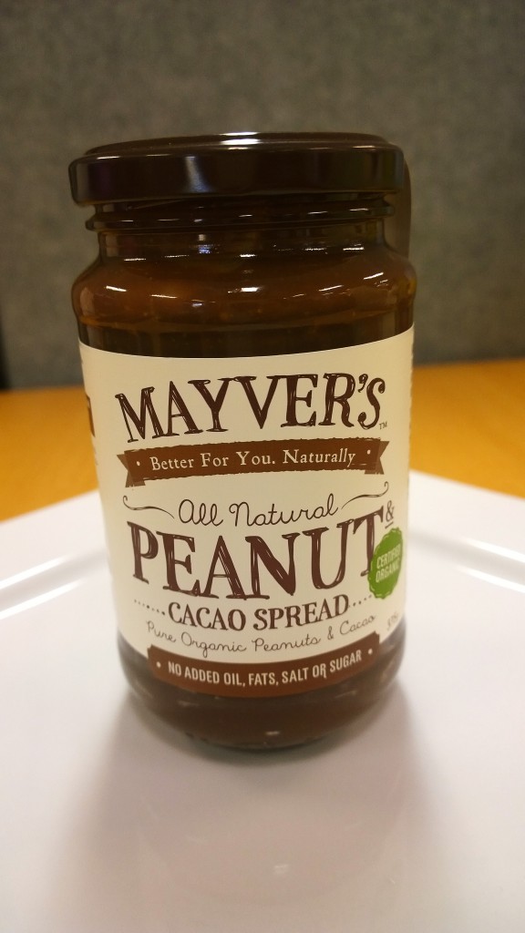 Mayvers all natural peanut & cacao spread